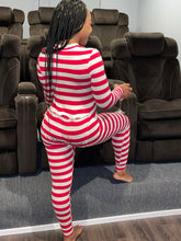 Load image into Gallery viewer, Red Striped Onesie
